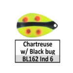 BL162 chartreuse w/ black bug Indiana 6