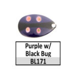 BL171 Purple w/ black bug Indiana