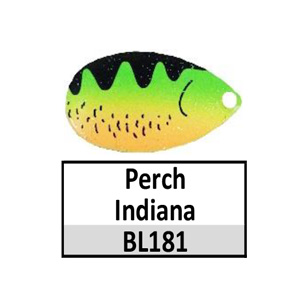 Size 5 Indiana BP Pattern Spinner Blades – BL181 Perch Indiana