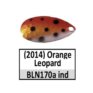 Size 5 Indiana Premium CP Back Blades – BLN170a orange leopard Indiana