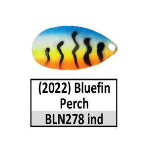 Size 5 Indiana Premium CP Back Blades – BLN278 bluefin perch Indiana