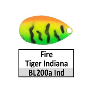 Size 5 Indiana Premium CP Back Blades – BL200a fire tiger Indiana