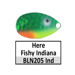 Size 5 Indiana Premium CP Spinner Blades – BLN205 Here Fishy Indiana