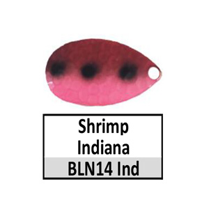 Size 5 Indiana Premium CP Spinner Blades – BLN14c Shrimp Indiana
