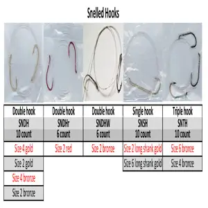 Snelled Hooks
