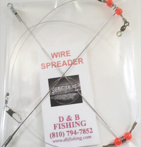 Perch and Panfish wire spreader – Salmon Bead