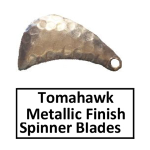 Tomahawk Metal Finish Plated Spinner Blades